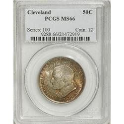 1936 50C Cleveland MS66 PCGS