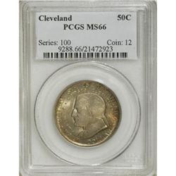 1936 50C Cleveland MS66 PCGS