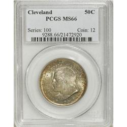 1936 50C Cleveland MS66 PCGS