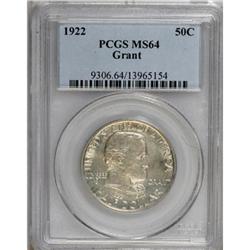 1922 50C Grant no Star MS64 PCGS