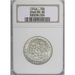 1946 50C Iowa MS65 NGC