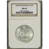 Image 1 : 1938 50C New Rochelle MS64 NGC