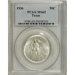 1936 50C Texas MS65 PCGS