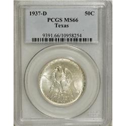 1937-D 50C Texas MS66 PCGS