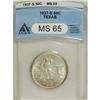 Image 1 : 1937-S 50C Texas MS65 ANACS