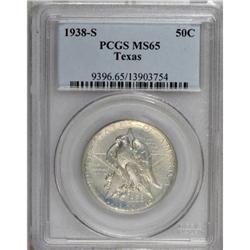 1938-S 50C Texas MS65 PCGS