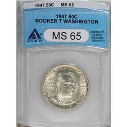 1947 SET Booker T. Washington PDS Set MS65 ANACS