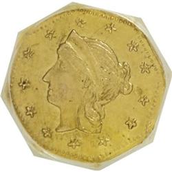 1863 $1 Octag Liberty BG-1307 NCS