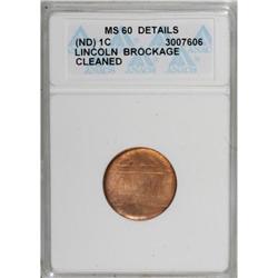 1909 1C Red and Brown MS60 ANACS