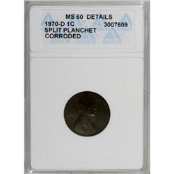 1970-D 1C Red MS60 ANACS