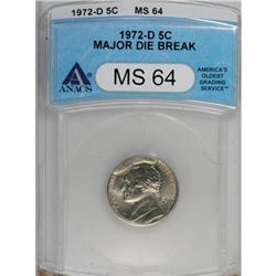 1972-D 5C MS64 ANACS