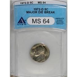 1972-D 5C MS64 ANACS
