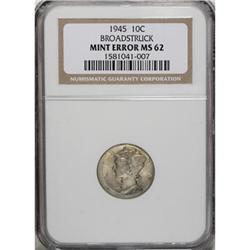1945 10C MS62 NGC