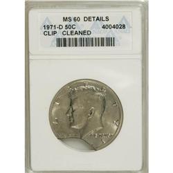 1971-D 50C MS60 ANACS