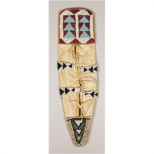 A Gros Ventre Beaded Cloth Model Cradleboardc A Gros Ventre Beaded Cloth Model Cradleboardc