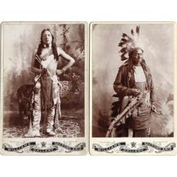 TWO JICARILLA APACHE MENc. 18