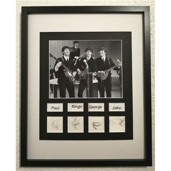 THE BEATLES HAIR CLIPPINGS.