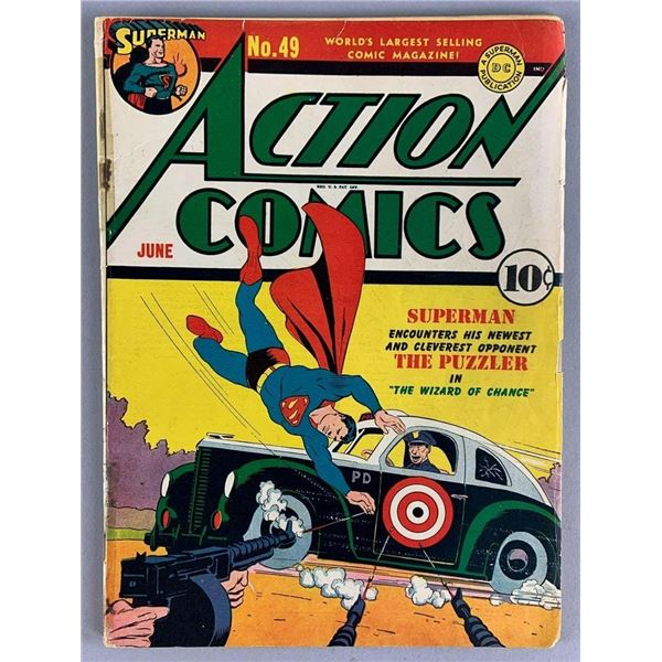 DC Comics Action Comics No. 49 Comic