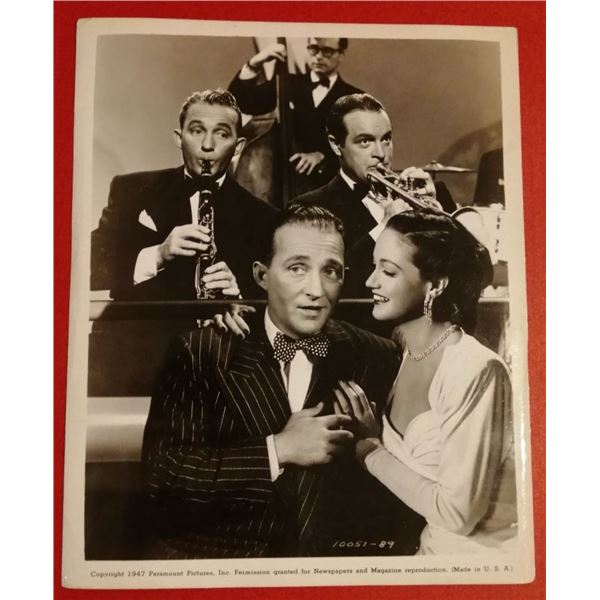 BING CROSBY/DOROTHY LAMOUR VINTAGE PHOTO.