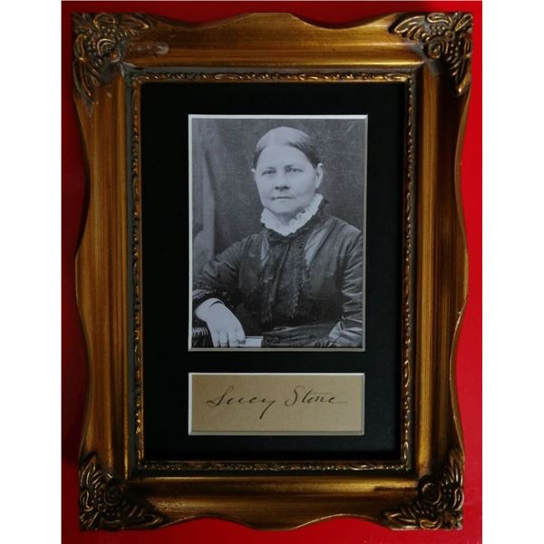 LUCY STONE (1818-1893).