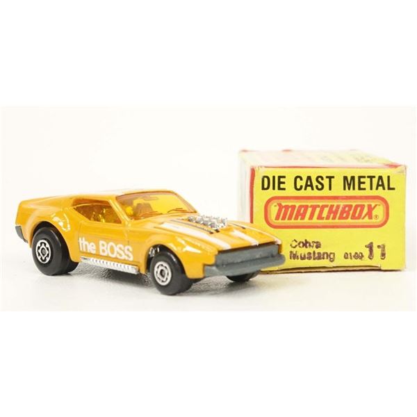 Vintage Die-Cast Matchbox Vehicles