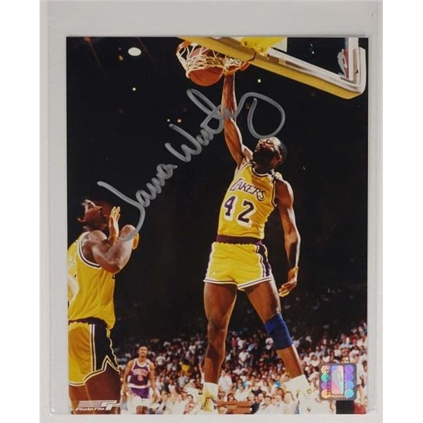 James Worthy (L.A. Lakers) Signed Photo