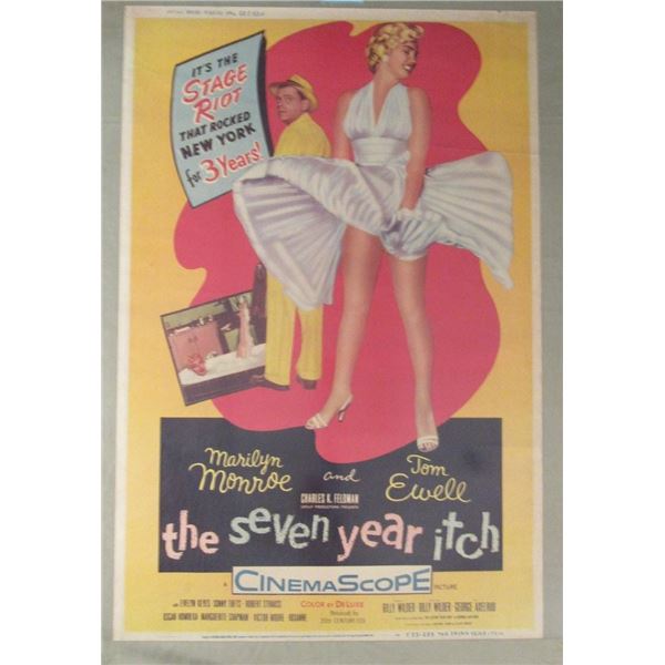 THE SEVEN YEAR ITCH POSTER.