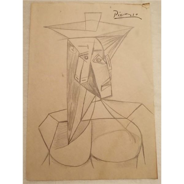 Buste De Femme - Pablo Picasso.