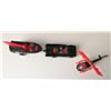 Image 1 : Corgi BatMobile and BatBoat. Corgi Juniors Batmobile. Trailer and helicopter