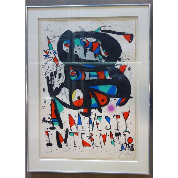 Joan Miro (Spain/France, 1893 - 1983)