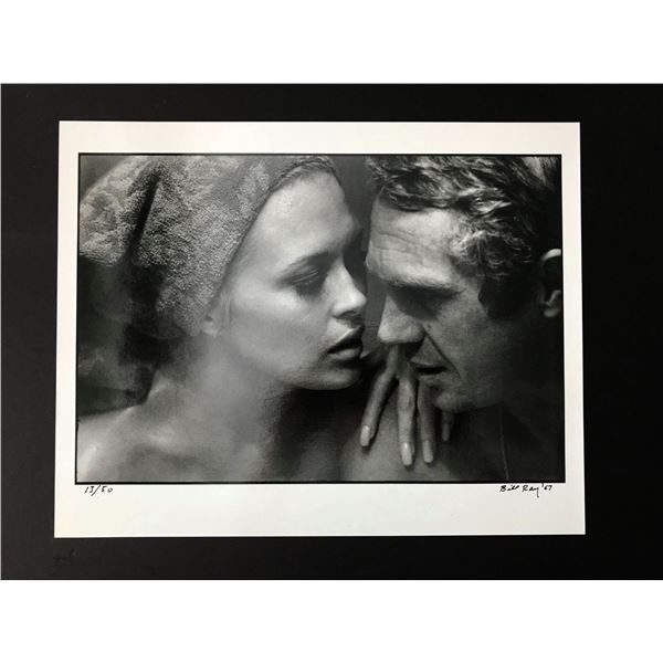 BILL RAY SIGNED: STEVE MCQUEEN/FAYE DUNAWAY 'THE WHISPER' THOMAS CROWN AFFAIR.