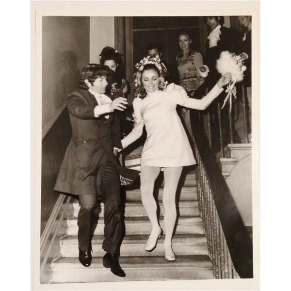 SHARON TATE WEDDING PHOTOS.