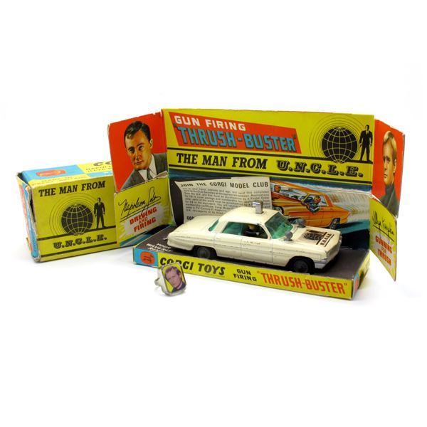 CORGI TOYS - 497 THE MAN FROM UNCLE GUN FIRING "THRUSH BUSTER"