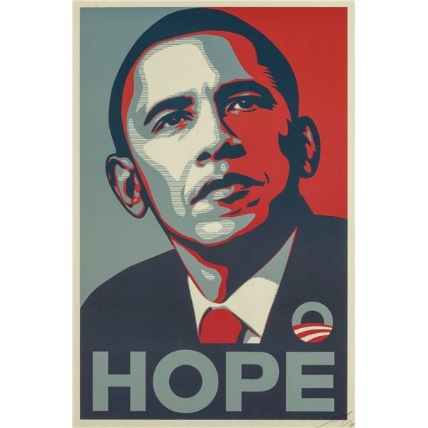 Shepard Fairey - Hope 2008.