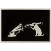 Image 1 : Banksy - HMV 2008 Screenprint.