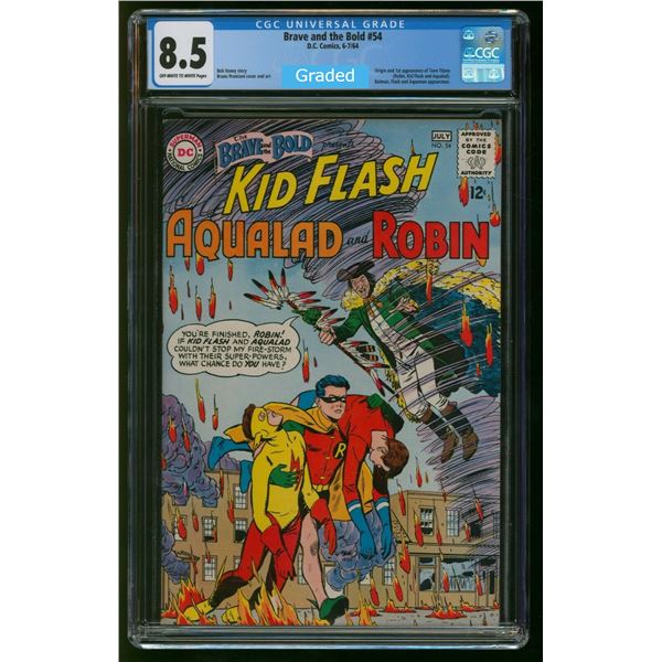 DC Comics - Brave and the Bold #54 Graded.