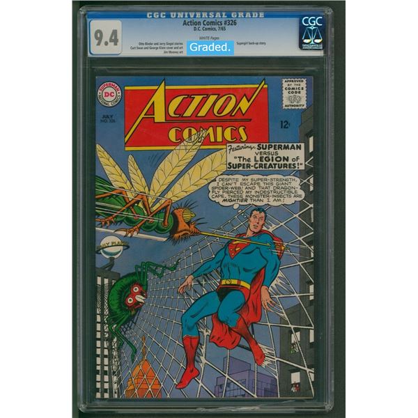 DC Comics - Action Comics #326. Graded.