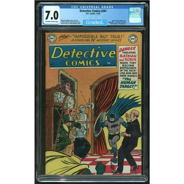 Detective Comics #201 Graded.