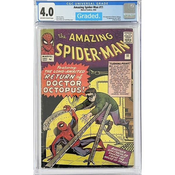 Marvel Comics - Amazing Spider-Man Vol 1. #11. Graded.