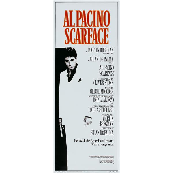 Scarface (Universal, 1983). Insert.