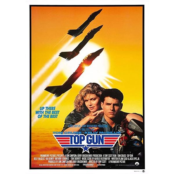 Top Gun (Paramount, 1986). International One Sheet.