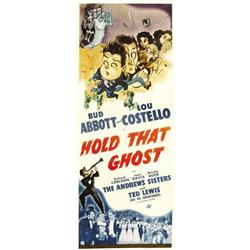 Hold That Ghost (Universal, 1941). Insert (14" X