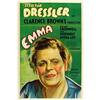 Image 1 : Emma (MGM, 1932). One Sheet (27" X 41").