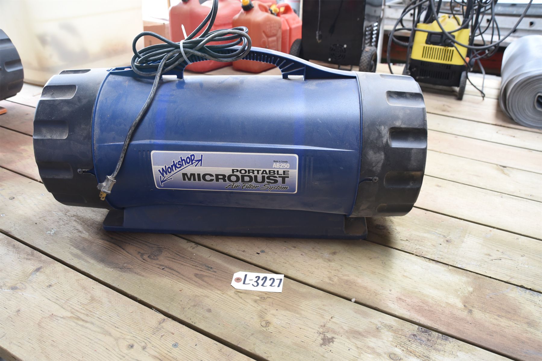 Workshop Portable Microdust Air Filter System