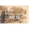 Image 1 : Peach Salesman Delivery Wagon Farming Photo Postcard