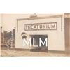 Image 1 : Theatorium Theatre Front Robinson, Illinois Photo Postcard