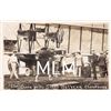 Image 1 : Glen Curtiss Airplane America Christened Hammondsport, New York Photo Postcard