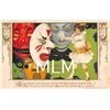 Image 1 : Mask Set of 4 Schmucker Winsch Halloween Postcard Set