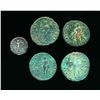 Image 2 : Five coins of Domitian 81-96 AD