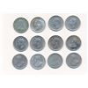 Image 2 : AUSTRALIA 1911-1955 A Lot of 12 Silver 6 Pence Coins Good-Almost Uncirculated.